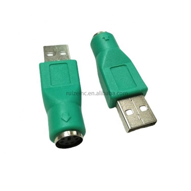mouse USB to PS2 adaptor USB male to PS/2 female adapter PS2 to USB adapter