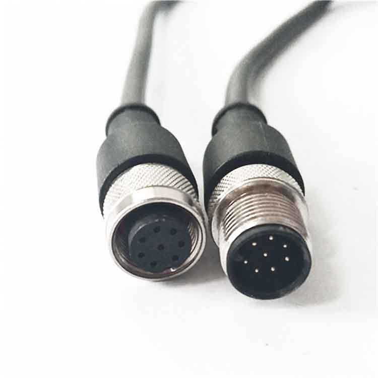 M12 Connector Assortment 8 Pin Copper