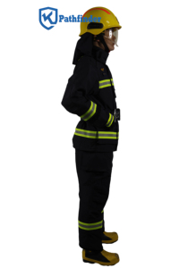 Flame Retardant Aramid/Nomex <strong>Fire</strong> <strong>Suit</strong> for Emergency Rescue Category 1 Hazard Protection - Product Image 2