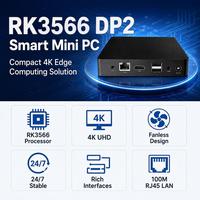 Lecteur multimédia numérique RK3566 pour affichage dynamique, Android 11, lecteur vidéo 4K, Wi-Fi double bande 2.4G/5.8G, 2 Go/4 Go de RAM pour affichage commercial