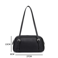 Sac à main de luxe pour femmes, sac à main rectangulaire sous le bras, rétro, professionnel, en matériau durable, personnalisable