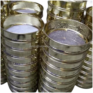10 20 30 40 50 60 80 100 Lưới Vòng màn hình lưới sifter đồng/đồng/thép không gỉ phòng thí nghiệm kiểm tra sàng - Product Image 3