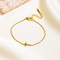 Collier réglable populaire en acier inoxydable colliers croisés plaqués or exquis et sophistiqués bijoux galvanisés nobles