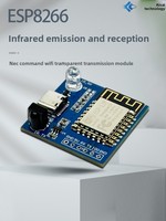 Penerima Pemancar Inframerah ESP8266/ESP32 dengan Instruksi NEC dan Modul Transmisi Transparan WiFi