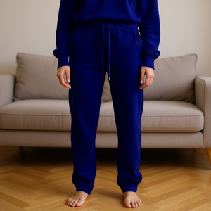 Conjunto Deportivo HDJ de 2 Piezas, Sudadera Holgada y Pantalones, Ropa Deportiva Informal, H7022-2Sudadera+H7023-2Pantalones - Product Image 1