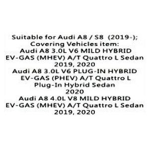 Amortisseur pneumatique 2019-2020, suspension pneumatique, arrière gauche, compatible avec Audi A8 [D5] - Product Image 4