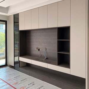 Muebles para el Hogar, Mueble de Madera para TV, Mueble de Exhibición para Sala de Estar, Mueble de Exhibición para Centro Comercial, Diseños de Muebles de Pared para TV en la Sala de Estar - Product Image 5