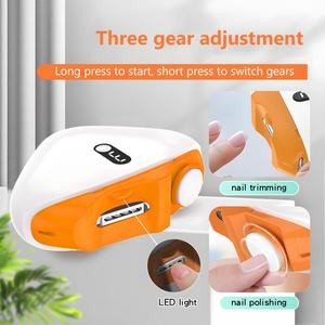 Cortauñas Eléctrico Automático para Uso Doméstico, Lima de Uñas Eléctrica, Herramienta de Cuidado Personal, Recortador de Uñas Portátil - Product Image 5