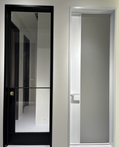 Chất lượng cao duy nhất Swing Kính nhôm cửa cho nội thất giá thấp thương mại nhập cho phòng tắm an ninh phòng-cho nhà - Product Image 3