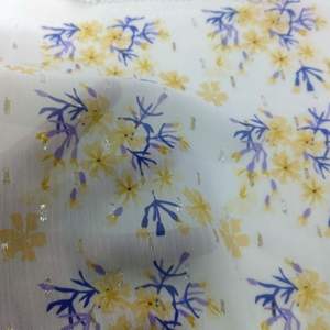 <span class=keywords><strong>Tissu</strong></span> en mousseline de soie Jacquard en polyester Offre Spéciale 100% avec motif <span class=keywords><strong>à</strong></span> <span class=keywords><strong>pois</strong></span> en lurex métallique pour robes de filles pour vêtements de mariage - Product Image 6