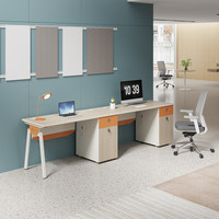 Table de bureau Bureau du personnel Poste de travail Table de travail unique en bois Bureau de travail simple Bureau simple Bureau de bureau simple