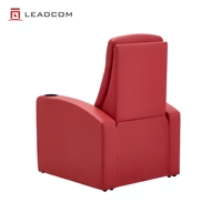 Fauteuil de cinéma VIP en cuir de luxe LEADCOM LS-825 pour projets de salles de cinéma