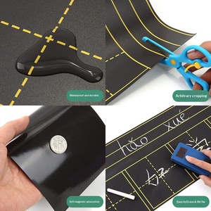 Pizarra Magnética Pinyin Tian Zi Ge para el Aprendizaje del Inglés - Tablero de Absorción Magnética Suave para Uso Doméstico y Enseñanza - Product Image 4