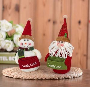 Adorable Poupée Père Noël, Cadeau de Fête, Ornements de Noël Bonhomme de Neige, Décoration pour Fête à Domicile, Gnomes Debout - Product Image 6