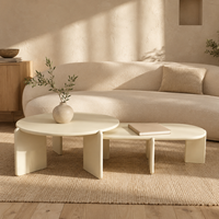 Table basse moderne de luxe, durable, au style unique, en panneau MDF, pour salon et chambre à coucher, en promotion