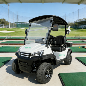 Voiturette de golf électrique tout-terrain, modèle très vendu en Europe, avec une autonomie de 90 km et des détails de confort haut de gamme pour les routes non publiques - Product Image 1