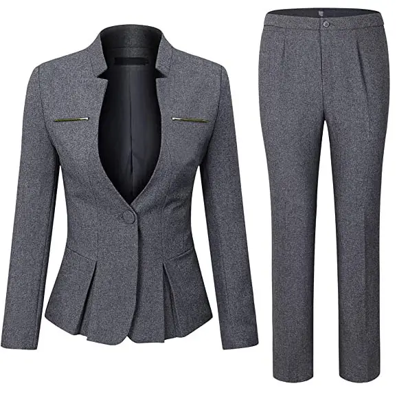 Top Grade Women'S Business Suit New Cargo Fashion Two-Piece Set Foreign Trade Women Formal Ladies Suits