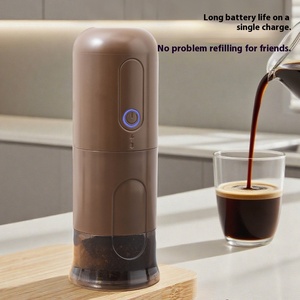 Wholesale Practical Travel-Ready Espresso Coffee Machine Convenient Portable Wireless Extractor Direct Manual <b>Grinders</b> - Product Image 2