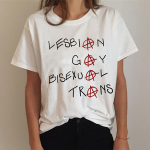 Tshirt da giorno di orgoglio per vendita calda Gay bisessuale Trans Lgbt Gay Party arcobaleno prodotti Love Is Love lesbic T Shirt LGBTQIA - Product Image 1