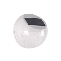 La lampe actionnée solaire imperméable extérieure de barrière de LED a mené le réverbère de mur pour des escaliers de jardin