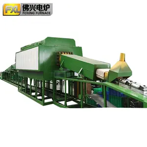 china customized equipment continuous bright tempering furnace for stainless steel tableware