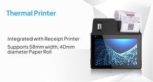 Tablet Biometrico Android OEM/ODM <span class=keywords><strong>FBI</strong></span> FAP20 con Stampante Termica/Scanner di Impronte Digitali per Registrazione Online e Offline - Product Image 3