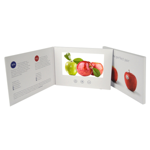 <span class=keywords><strong>Personalizado</strong></span> Digital de 7 pulgadas libro carpeta postal música tarjeta de <span class=keywords><strong>Video</strong></span> de catálogo de pantalla Lcd <span class=keywords><strong>para</strong></span> <span class=keywords><strong>cumpleaños</strong></span> - Product Image 4