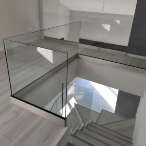 Rampe d'escalier en <span class=keywords><strong>verre</strong></span> moderne Tanlong Balustrade Escaliers Main courante en <span class=keywords><strong>verre</strong></span> sans cadre - Product Image 6