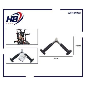บาร์ดึงข้อศอก Hb Sport ขนาด 31 ซม. พร้อมด้ามจับ สำหรับอุปกรณ์เสริมการฝึกซ้อมที่บ้าน - Product Image 3