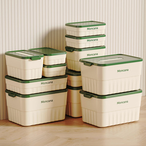 Moncana Plastic Storage Bin Rectangle 400g Eco Friendly Clothing Organizer Medicine Box - Product Image 3