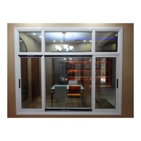 Ventanas deslizantes de alta calidad, elegante ventana deslizante vertical