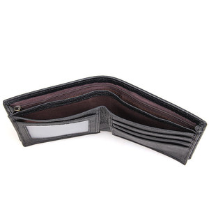 Portefeuille en cuir véritable de haute qualité pour hommes, logo personnalisé disponible, anti-scan et design multi-fentes pour cartes - Product Image 3