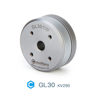 Motor de cardán GL30 KV290 CubeMars con eje hueco de 6 mm, motor CC sin escobillas impermeable IP45 para estabilizador de 3 ejes GoPro, pod de dron LiDAR