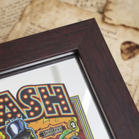 Cadre photo en verre imprimé sur mesure sur le thème de la musique rock et de la flipperie, décoration murale pour bar, club, maison, souvenir, cadeau