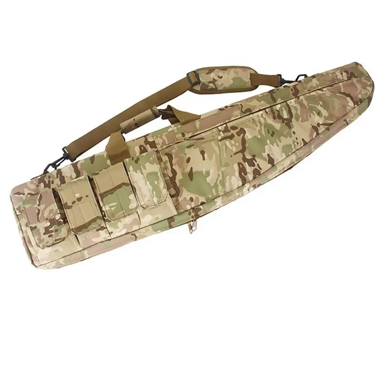 Camo HuntingとShooting Tactical Soft Plush Rifle Gun Bagと防水ロングガンケース