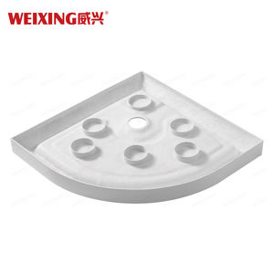 Nouveau design égouttoir d'angle <span class=keywords><strong>de</strong></span> style asiatique et africain receveur <span class=keywords><strong>de</strong></span> <span class=keywords><strong>douche</strong></span> en acrylique blanc - Product Image 3