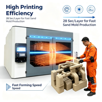 Imprimante 3D industrielle automatique à jet de liant AXIOM3D DZ4500 de qualité industrielle, ultra-grande format, pour sable, 4000x2000x800mm, solution à délai de livraison court