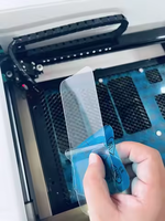 Machine de découpe et de marquage au laser CO2, refroidie par eau, type portique automatique, pour l'industrie du plastique et du cuir, usage commercial