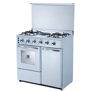 Cuisinière 70cm Nostalgie avec 1 four et une plaque de cuisson 4