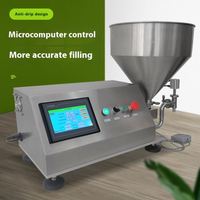 Distributeur rotatif semi-automatique de machine de remplissage de pâte de crème d'huile épaisse de piston de pompe à engrenages de rotor de lobe servo pour les liquides épais