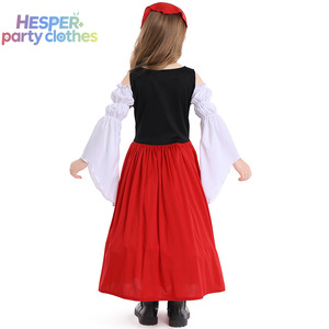 Disfraces de Halloween HESPER para Niños, Disfraces Medievales de Granja, Vestidos Largos para el Festival de la Cerveza de Múnich, Ropa para el Carnaval de Pascua - Product Image 2