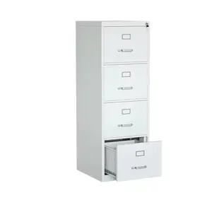 Văn phòng 2 3 4 ngăn kéo nhựa Tủ hồ sơ văn phòng Tủ hồ sơ ánh sáng màu xám Tủ hồ sơ thép một ngăn kéo A4 - Product Image 1