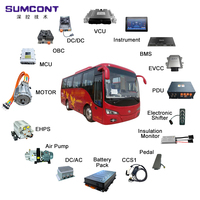 SUMCONT Neuer Bestseller Elektrischer Bus Van LKW 2,2KW Schiebeblatt-Luftkompressor EV-Motor Umrüstkit