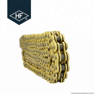 ゴールドオートバイチェーン チタン520オートバイチェーン 中国工場供給 高周波焼入れ520ゴールドオートバイチェーン - Product Image 6