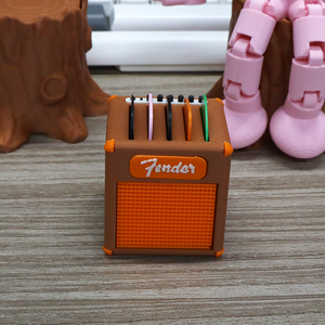 Boîte de rangement pour médiators de guitare imprimés en 3D, Artisanat, Ornements, Cadeaux, Jouets tendance, Figurines créatives, Jouets pratiques - Product Image 5