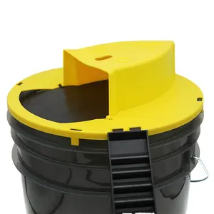 Factory new hot sale auto reset mousetrap flipped slide bucket lid mouse rat trap mouse trap bucket