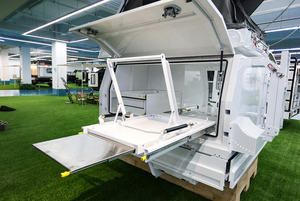 2026 Ecocampor Canopy de camionnette et plateau de chargement sur mesure en aluminium pour pick-up, avec toit pour un <span class=keywords><strong>camping</strong></span> en plein air facile - Product Image 5