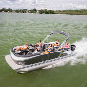 <span class=keywords><strong>2022</strong></span> Kinocean Chine luxe 25Ft aluminium ponton bateau de pêche avec <span class=keywords><strong>moteur</strong></span> <span class=keywords><strong>hors</strong></span>-<span class=keywords><strong>bord</strong></span> meilleure qualité pour les fêtes sportives et la vente - Product Image 1