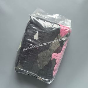 Trapos de Limpieza Reciclados, Trapos de Felpa de Colores Mezclados, Trapos de Tela de Sudadera, Trapos 100% Algodón - Product Image 1