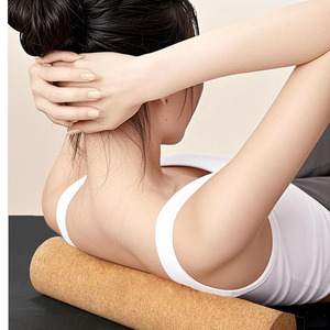 LEECORK Großhandelspreis OEM/ODM Umweltfreundliche Verbund-Kork-Yoga-Rolle Maßgefertigte Hochdichte Langlebige Massagerolle - Product Image 4